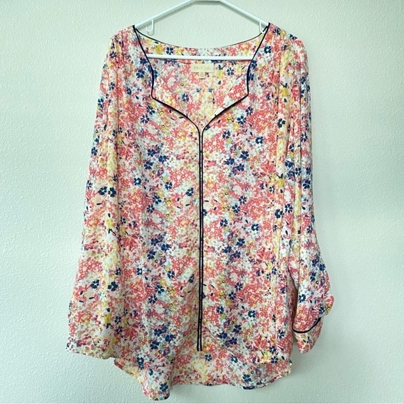 Modcloth | Women's Set of Two Flowy Long Sleeve Tops Size 2X - Picture 2 of 12